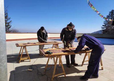 Volunteers are joining forces to restore the temple’s arts, crafts, and decorations