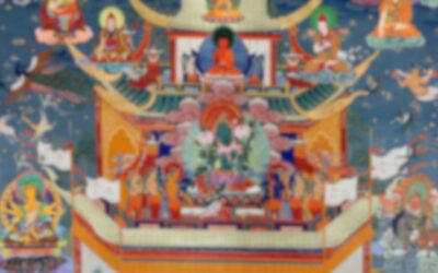 Hand-Painted Drolmi Kazug Fortune Palace